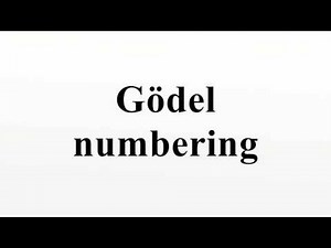 Gödel numbering