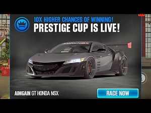 AIMGAIN NSX | Prestige Cup Last Race With Tuning Guide | CSR2