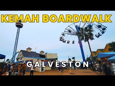 Kemah Boardwalk Galveston Texas Ultimate Full Tour