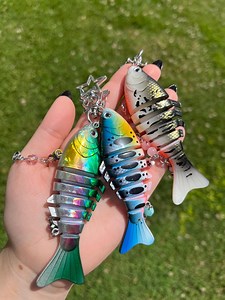 Fish Lure Beaded Keychains! - Etsy