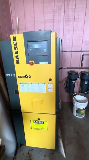 Kaeser "Air Center 7.5 SX" Rotary Screw Air Compressor