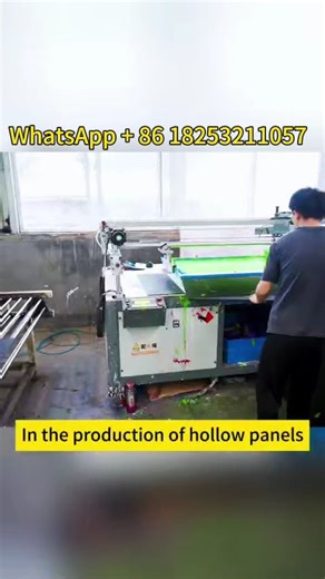PP Hollow Sheet Manufacturing Process | Corrugated Plastic Factory Production #factory#polypropylene
