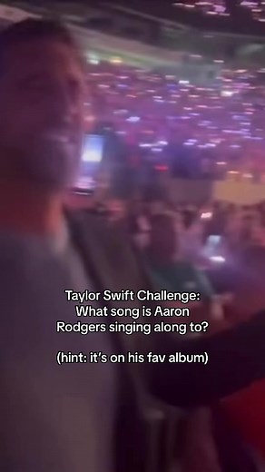 Guess the Taylor Swift Song Aaron Rodgers is Singing!