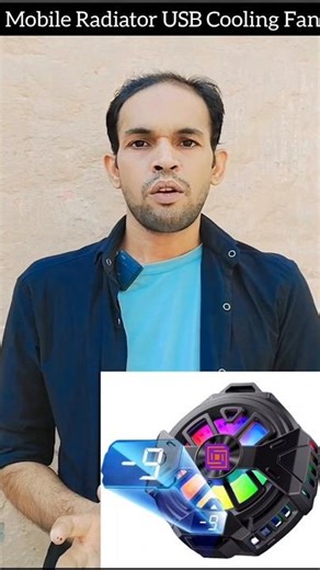 Mobile Radiator USB Cooling Fan #fan #coolingfan #shortvideo