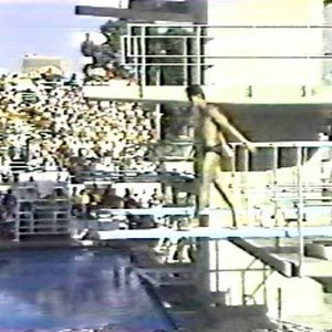 Greg Louganis showing why he dominated the sport for so long! Impeccable technique, strength, grace, and form! | Santa Clara Diving Club