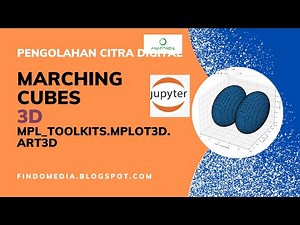 Marching Cubes 3D || mpl_toolkits.mplot3d.art3d || Citra Digital