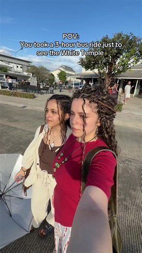 POV: You Took a 3-Hour Bus Ride to the White Temple & It Was a Scam