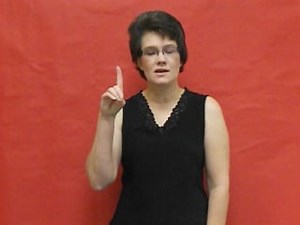 alphabet in sign language