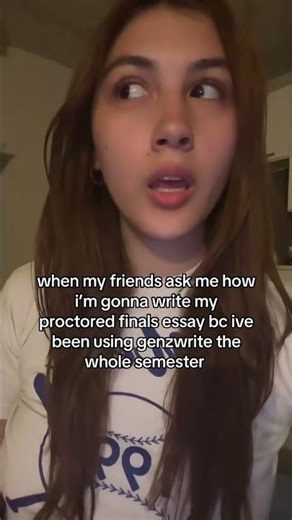 Using GenZWrite humanizer all semester then realizing finals are handwritten 💀