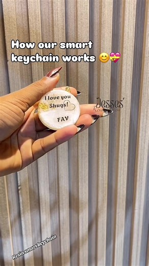 Resin Smart Keychain: The Future of Key Holders