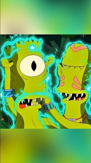 Even Aliens Love Bart 🤣😂 #simpsons #shorts