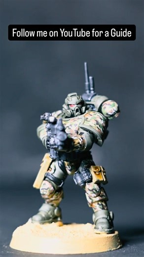 #warhammer40k #miniaturepainter #warhammer #miniature #camo #multicam
