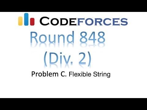 Problem C Flexible String | Codeforces Round 848