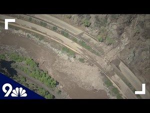 Long closure for I-70, CDOT works to remove rocks, debris from Glenwood Canyon