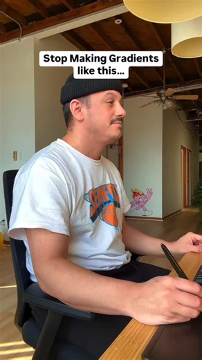 Tetiana Kostylieva | blog.ai on Instagram: "Stop Making Gradients like this 💥💥 Tutorial by @adam_theillustrator Something new I learned at MAX last year and I’ve been using it ever since. Instead of individually adding colours to the Gradient timeline, you can now add multiple colours at once by holding down Ctrl and selecting the colours you want to use and dragging them onto the Gradient timeline. You can also drag swatch groups onto the Gradient timeline and have you pre selected colours ma