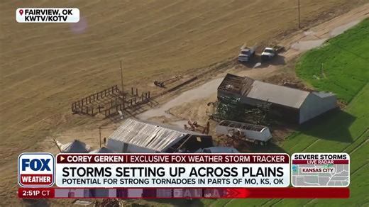 Severe weather outbreak unfolds across Central US as threat intensifies