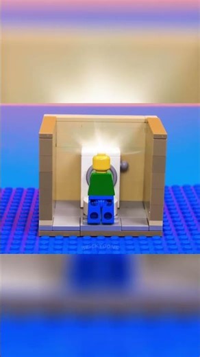 Lego T-Rex Toilet Scene: Can It REALLY Flush?! #shorts