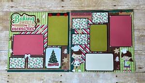 12x12 Christmas Scrapbook Pages - Etsy