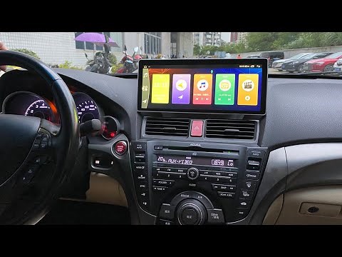 Acura TL 2009–2014 Android 12.3” Tesla-Style Screen Demo | Wireless CarPlay + GPS