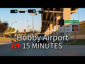 Fastest Route from Downtown Houston to Hobby Airport