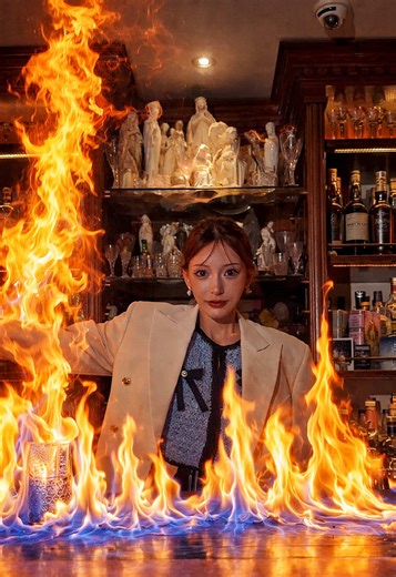 BAR CENTIFOLIAでのアートなカクテル体験