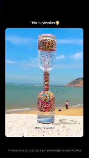 This Underwater Hourglass Is Not CGI 😳⏳