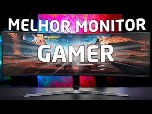 the BEST GAMING MONITOR in Brazil « Samsung » 49" Ultra Wide Curved with HDR