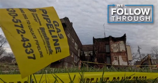 Driver still out there after crash ruptures gas line, leads to explosion