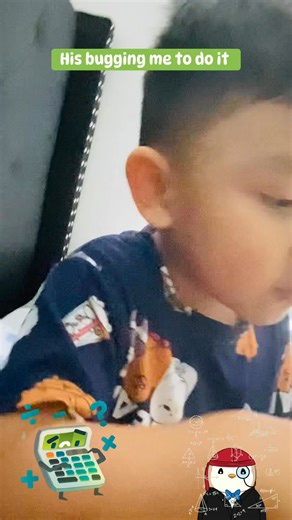 Olie is kept on bugging me to do addition before taking his nap. #toddlers #toddlerlife #motherhood #trendingnow #fbreelsfypシ゚viralfbreelsfypシ゚viral #StarsEverywhere #trendingreels | Olie and Luka | Facebook