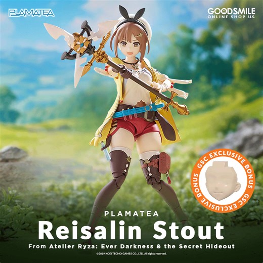Light the spark of adventure with Ryza! Reisalin Stout has joined the PLAMATEA line, bringing her boundless curiosity and alchemic charm to your collection. Preorder now to score GSC Exclusive Bonus Unpainted Face Parts! Shop: https://goodsmile.link/gC0cbB #AtelierRyza #Goodsmile | Good Smile Company - USA
