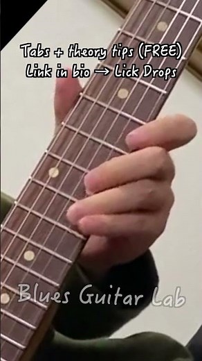 Easy Blues Solo with a Simple Motif(Try in 10 Positions!) | FREE TAB + Theory Tips → Link in bio!