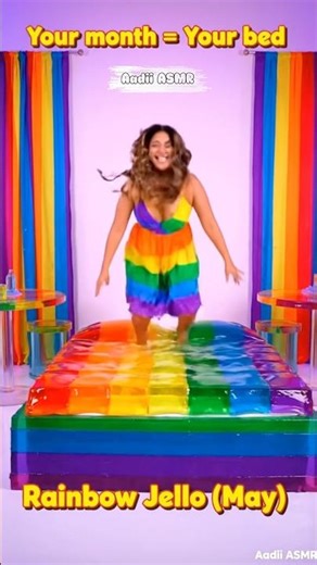 Your Month vs Your Bed 😴🍕☁️ | Surreal Food Beds for Every Month | Aadii ASMR