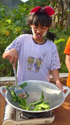 Playing Make-Believe Vegetable Cooking⁉️