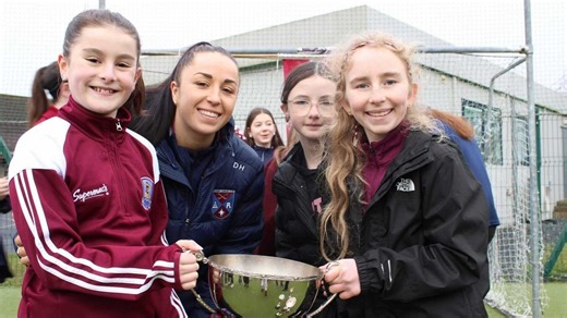'Full circle' - All-Ireland camogie team visit old school