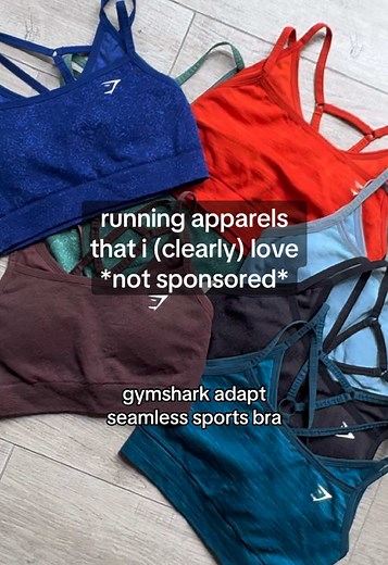 not gate keeping this - @Gymshark’s adapt line is the best discovery imo - doesn’t give me abrasions when running 42km !! ladies iykyk (tip: find those with fewer / no seams at the under bust area). gymshark pls come to singapore 🥲 shipping is expensive. #runningapparel #runningattire #sportswear #runninggear #runningwear #gymshark #runtok #running #runningbras #runnergirl #runnergirlproblems #runningfits #gymfits