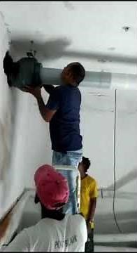 Installation of STF | Industrial Inline Fan | Best Industrial Exhaust fan| Amaryllis