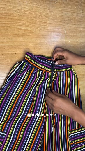 26K views · 5.8K reactions | A full Detailed Tutorial for the making of this Cargo Pant is Already Up on YouTube, have you seen it yet? | Stylebyreme | Facebook