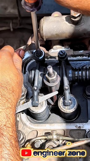 Truck Engine Tappet Setting Explained 🔧 Perfect Valve Clearance Adjustment! #shorts