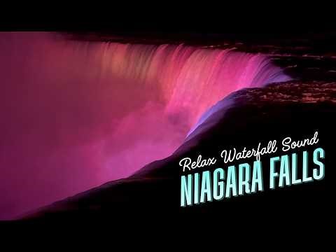 Niagara Falls Waterfall Sounds | 1 Hour Relaxing Ambience for Stress Relief