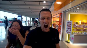 We flew from Nashville to New York and spent the day in the gorgeous American Airlines Flagship lounge before flying 16 hours in Cathay Pacific Business Class to Hong Kong. We spent the whole day enjoying all 4 business class lounges (the Pier, Wing, Bridge, and Deck). And finally we flew to our final destination of Da Nang, Vietnam. :) | Kara and Nate