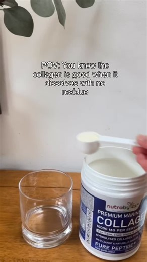 Here’s the science bit (stay with me): Hydrolysed collagen has already been broken down into smaller peptides through enzymatic hydrolysis. Smaller molecules = better water dispersibility = smoother mixing. That’s why it disappears into your coffee instead of turning it into a science experiment. Bonus? Those smaller peptides are also easier for the body to absorb, which is exactly why hydrolysed collagen is the form used in most clinical research. If it mixes effortlessly, that’s not luck. That