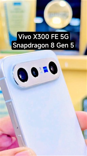 Vivo X300 Fe 5G Unboxing | Snapdragon 7 Gen 4 | 12+12=24GB/256Gb | 6500 mAh battery #kashitack #vivo