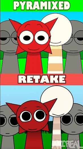 Incredibox Sprunki Pyramixed but Retake BONUS VS Sprunki Retake BONUS OG