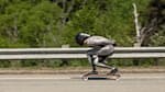 See this downhill skateboarder hit a record 130kph