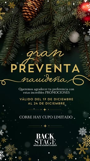 BACKSTAGE MODELS on Instagram: "Disponible en nuestros próximos paquetes ✨ Aprovéchalo ahora… ¡porque se irán volando! 💫"