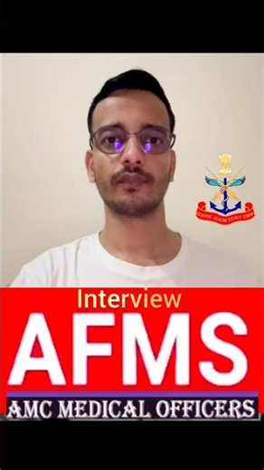 SSC AFMS Interview | Armed MO Interview video