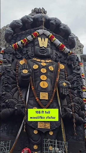 Sri Maha Vishnu Vishwaroopam temple, Bengaluru #ejipura #vishnu #vishnutemple #shorts