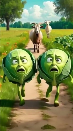 Zootopia Cabbage Chase 🍃🐰🦊#Zootopia #JudyHopps #NickWilde