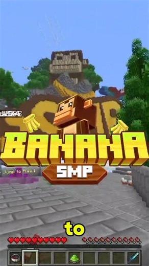 I finally Got media in banana SMP #viral#short