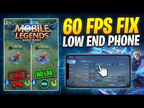How to Play Mobile Legends on Low End Android (No Lag & High FPS) 🎮 Fix FPS Drop in Mobile Legends 🚀